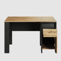 Swift Kids Wooden Computer Desk In Artisan Oak And LED