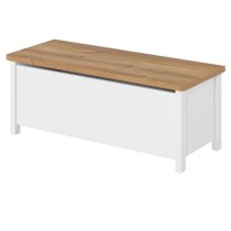 Sevilla Kids Wooden Toy Box In Matt White