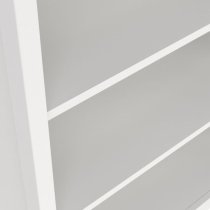 Barcila Wooden Bookcase With 5 Shelves In White