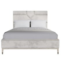 Dileta Wooden Super King Size Bed In White