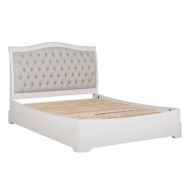 Macon Wooden Super King Size Bed In White