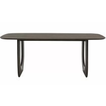 Alofi Mango Wood Dining Table Rectangular In Walnut