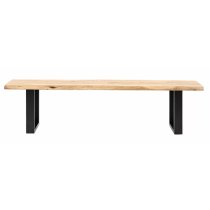 Cabo Acacia Wood Dining Bench In Natural