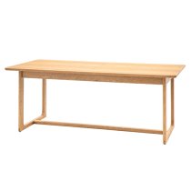 Cairo Extending Wooden Dining Table In Natural