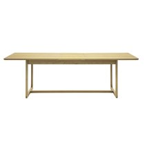 Cairo Extending Wooden Dining Table In Natural