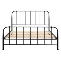 Lancaster Mild Steel Double Bed In Black