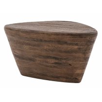 Ocean Mango Wood Side Table In Dark Wood