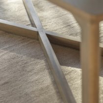 Pacific Wooden Coffee Table Rectangular In Smoked Oak