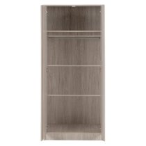 Mcgowan Bedroom Furniture Set 2 Doors Wardrobe In Urban Snow