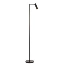 Detroit Reader Task Floor Lamp In Black