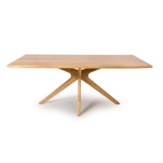 Hvar Wooden Dining Table Rectanuglar Large In Oak