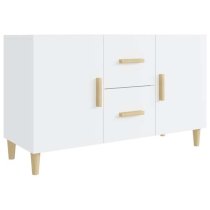 Krefeld High Gloss Sideboard 2 Doors 2 Drawers In White