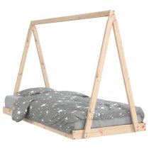 Nuoro Kids Solid Pine Wood Single Bed In Natural