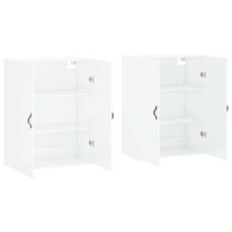 Nuuk High Gloss Sideboard Wall Mounted With 4 Doors In White