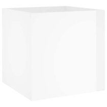 Nyon High Gloss Hallway Furniture Set In White