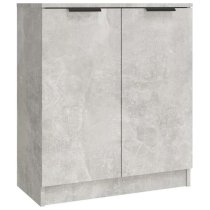 Krefeld Wooden Sideboard With 6 Doors In Concrete Effect