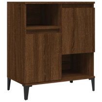 Coimbra Wooden Sideboard With 6 Doors In Brown Oak