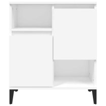 Coimbra Wooden Sideboard With 6 Doors In White