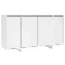 Atoka Wooden Sideboard With 4 Doors In White