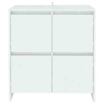 Axton Wooden Storage Cabinet With 4 Doors In White