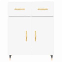 Attica Wooden Sideboard With 2 Doors In White