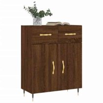 Attica Wooden Sideboard With 2 Doors In Brown Oak