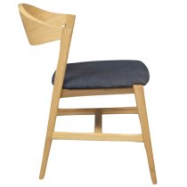 Cairo Wooden Dining Chair In Natural Oak