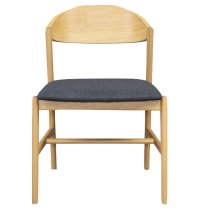 Cairo Wooden Dining Chair In Natural Oak