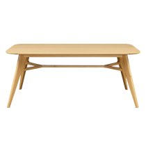 Cairo Wooden Dining Table Large In Natural Oak