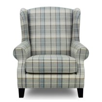 Holmdel Fabric 1 Seater Sofa In Grey