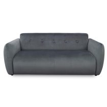 Malibu Fabric 2 Seater Sofa In Grey