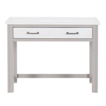 Gilford Wooden Hidden Laptop Desk In Grey