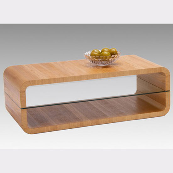 Triton Brushed Ash Veneer Coffee Table