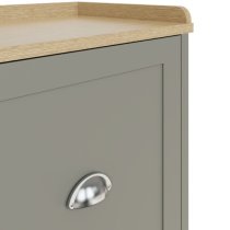 Loftus Wooden Shoe Storage Bench With 2 Doors In Grey