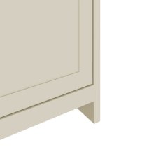 Loftus Wooden Shoe Storage Cabinet With 2 Doors In Cream