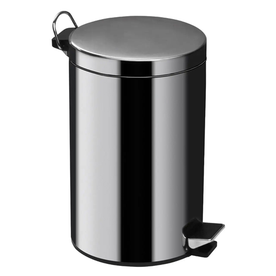 Halle Stainless Steel 5 Litre Pedal Bin