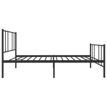 Devlin Metal Single Bed In Black