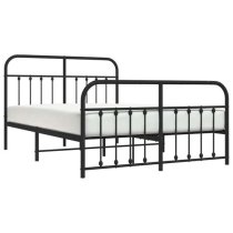 Carmel Metal Double Bed In Black