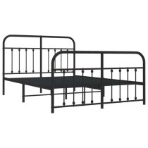 Carmel Metal Double Bed In Black