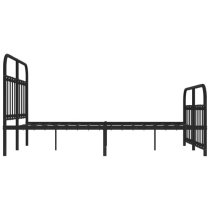 Carmel Metal Double Bed In Black