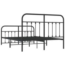 Carmel Metal Double Bed In Black