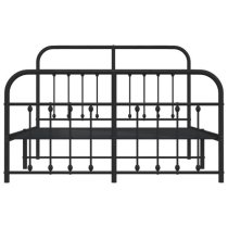 Carmel Metal King Size Bed In Black