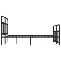 Carmel Metal King Size Bed In Black