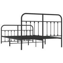 Carmel Metal King Size Bed In Black