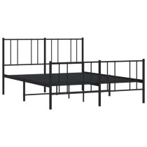 Devlin Metal King Size Bed In Black