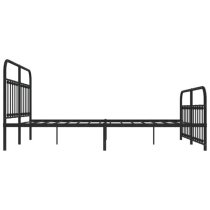 Carmel Metal Super King Size Bed In Black