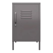 Berlin Metal Locker Storage Cabinet With 1 Door In Grey