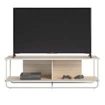 Derby Wooden TV Stand With 2 Shelves In Natural