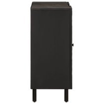 Wealden Mango Wood Storage Cabinet With 2 Doors In Black