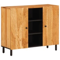 Wealden Acacia Wood Storage Cabinet With 2 Doors In Natural